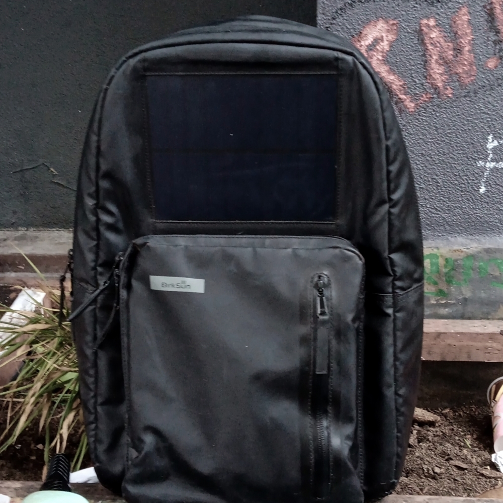 BLACK SOLAR BIRKSUN BACKPACK